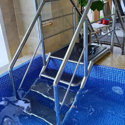 Лестница перила из нержавеющей стали для бассейна
